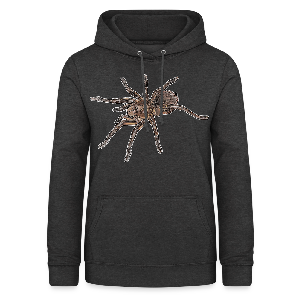 Frauen Freizeit-Hoodie Theraphosa stirmi juvenile - Anthrazit