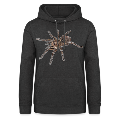 Frauen Freizeit-Hoodie Theraphosa stirmi juvenile - Anthrazit