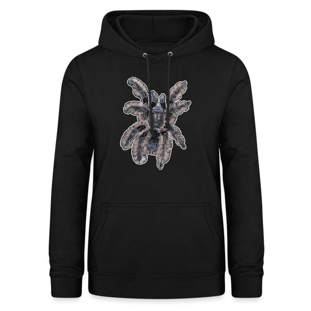 Frauen Freizeit-Hoodie Tliltocatl albopilosus - Schwarz