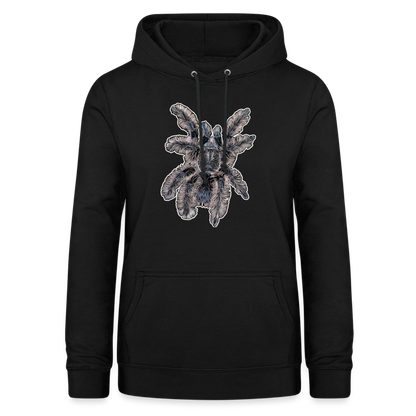 Frauen Freizeit-Hoodie Tliltocatl albopilosus - Schwarz
