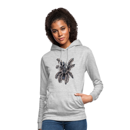Frauen Freizeit-Hoodie Tliltocatl albopilosus - Hellgrau meliert