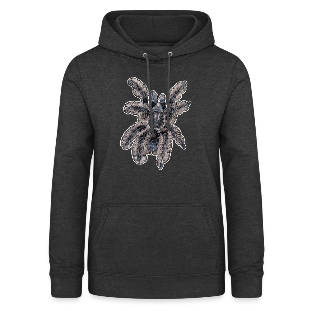 Frauen Freizeit-Hoodie Tliltocatl albopilosus - Anthrazit