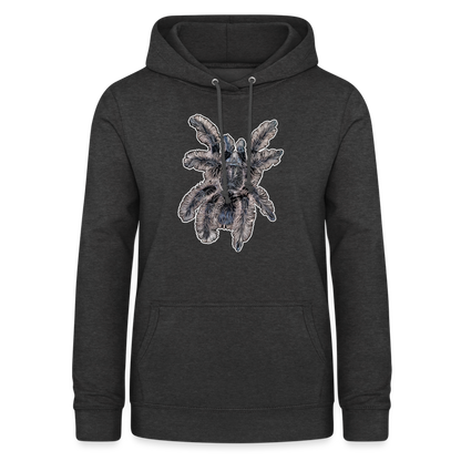 Frauen Freizeit-Hoodie Tliltocatl albopilosus - Anthrazit
