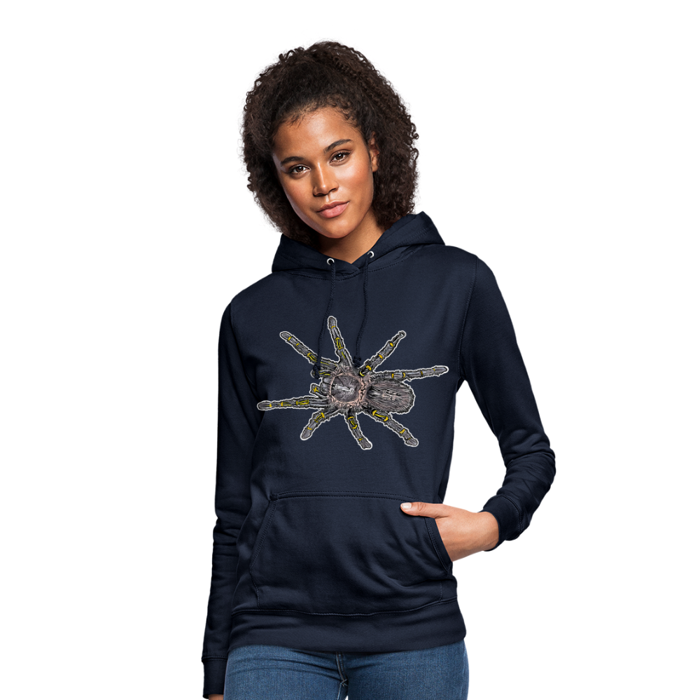 Frauen Freizeit-Hoodie Grammostola pulchripes - Navy
