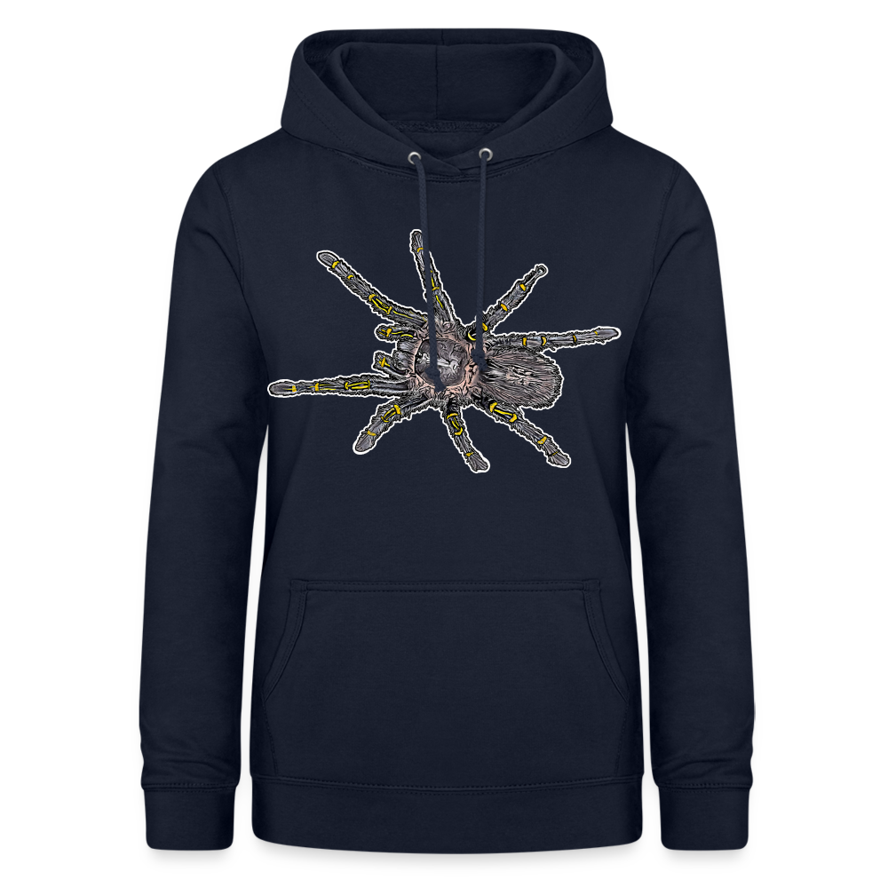 Frauen Freizeit-Hoodie Grammostola pulchripes - Navy