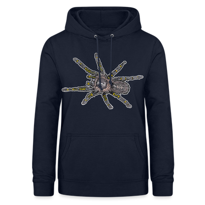 Frauen Freizeit-Hoodie Grammostola pulchripes - Navy