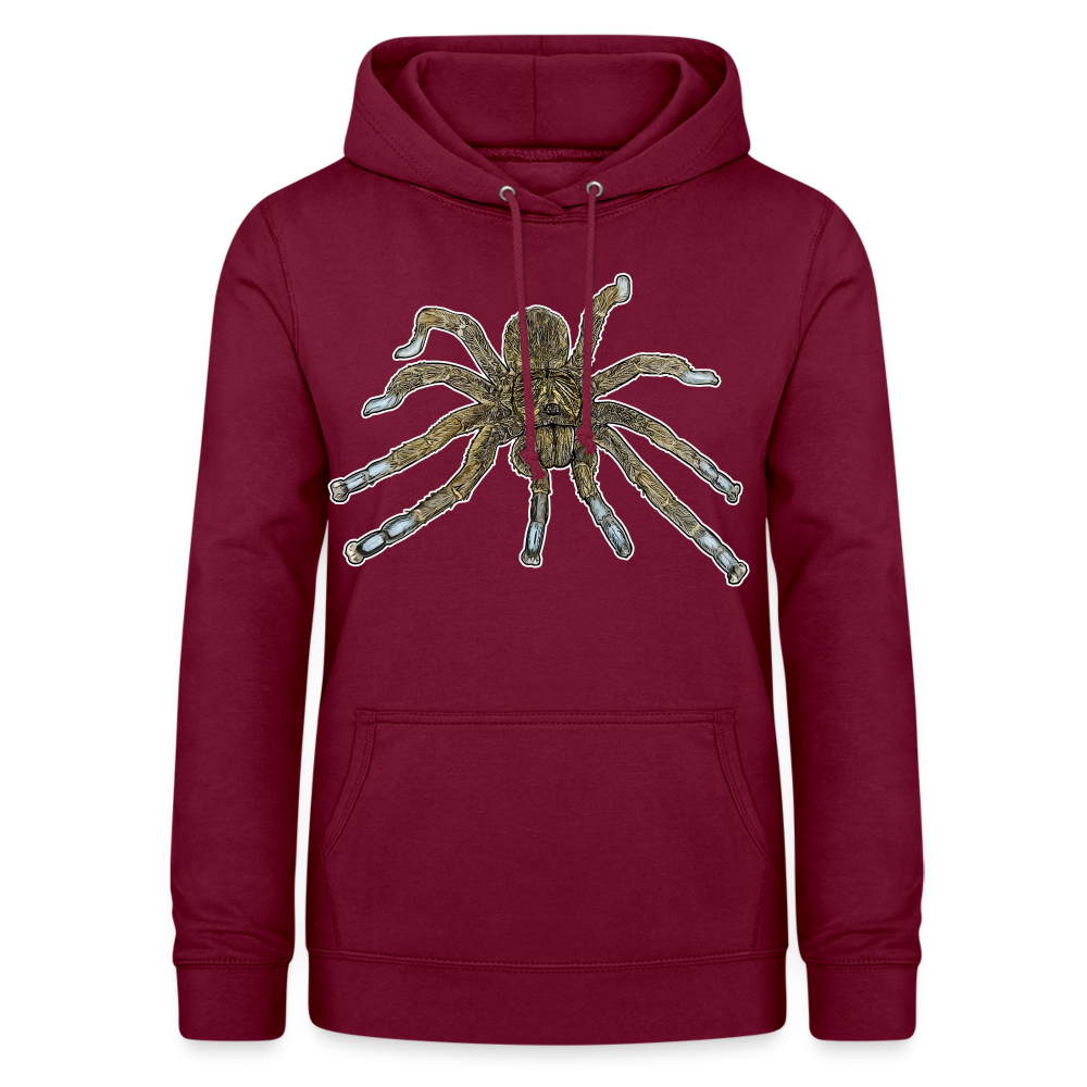 Frauen Freizeit-Hoodie Idiothele mira - Bordeaux