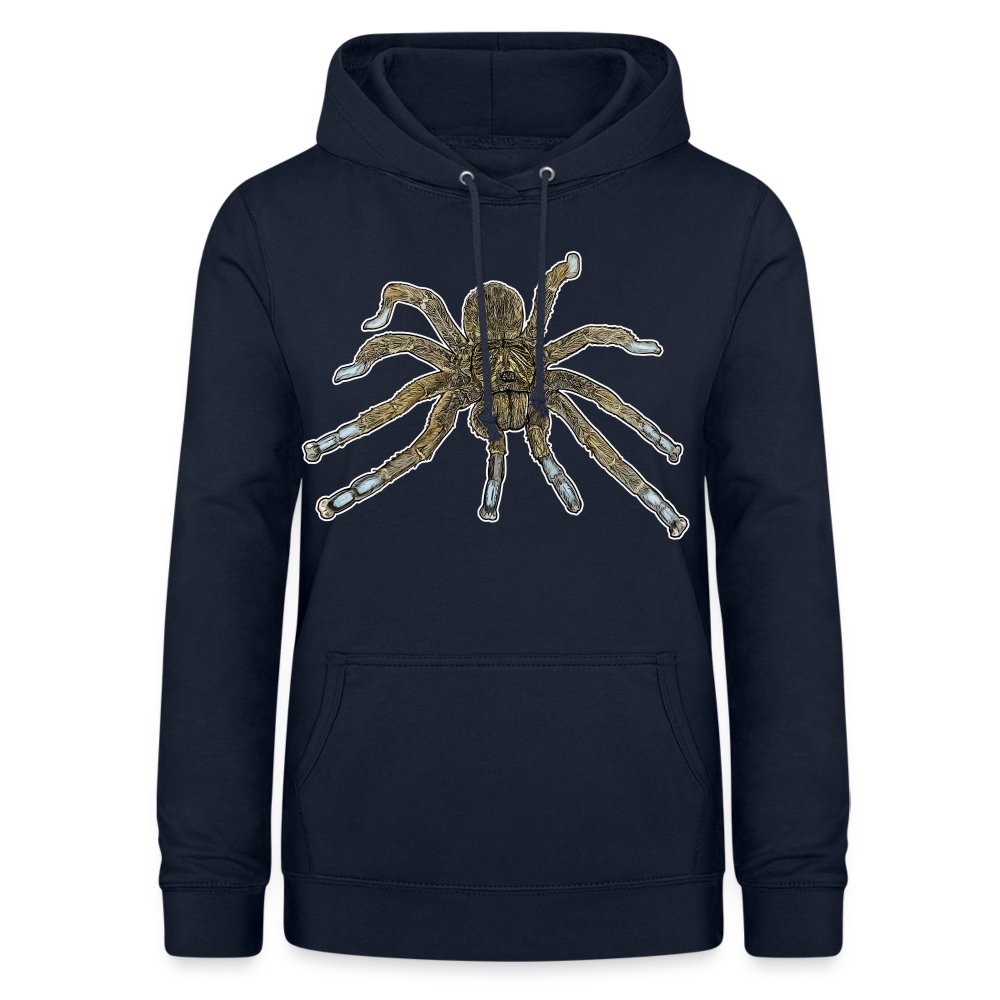 Frauen Freizeit-Hoodie Idiothele mira - Navy
