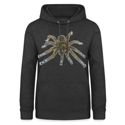 Frauen Freizeit-Hoodie Idiothele mira - Anthrazit