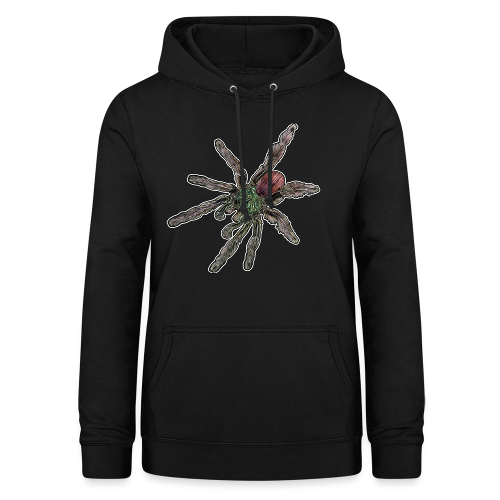 Frauen Freizeit-Hoodie Caribena versicolor - Schwarz