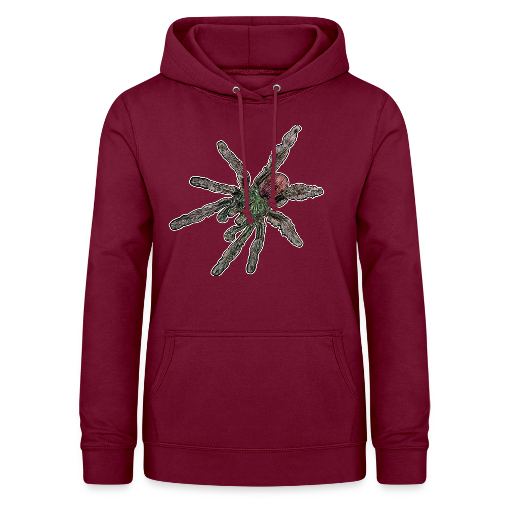 Frauen Freizeit-Hoodie Caribena versicolor - Bordeaux