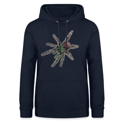 Frauen Freizeit-Hoodie Caribena versicolor - Navy