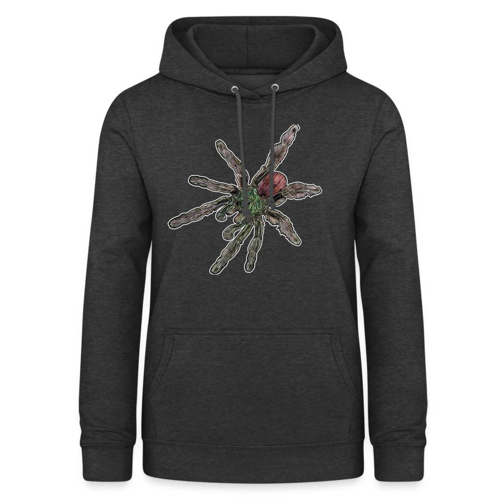 Frauen Freizeit-Hoodie Caribena versicolor - Anthrazit