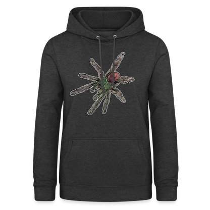Frauen Freizeit-Hoodie Caribena versicolor - Anthrazit