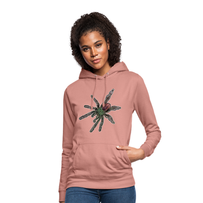 Frauen Freizeit-Hoodie Caribena versicolor - Altrosa