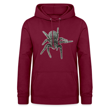 Frauen Freizeit-Hoodie Eresus walckenaeri - Bordeaux