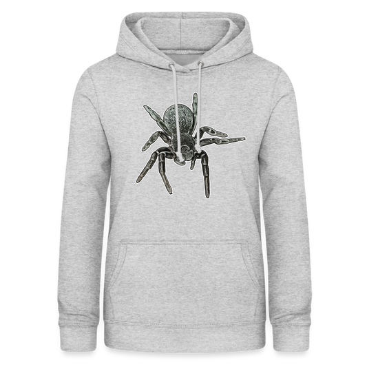 Frauen Freizeit-Hoodie Eresus walckenaeri - Hellgrau meliert