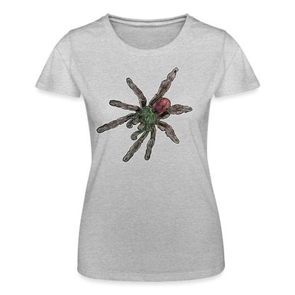 Frauen Fruit of the Loom T-Shirt Caribena versicolor - Grau meliert