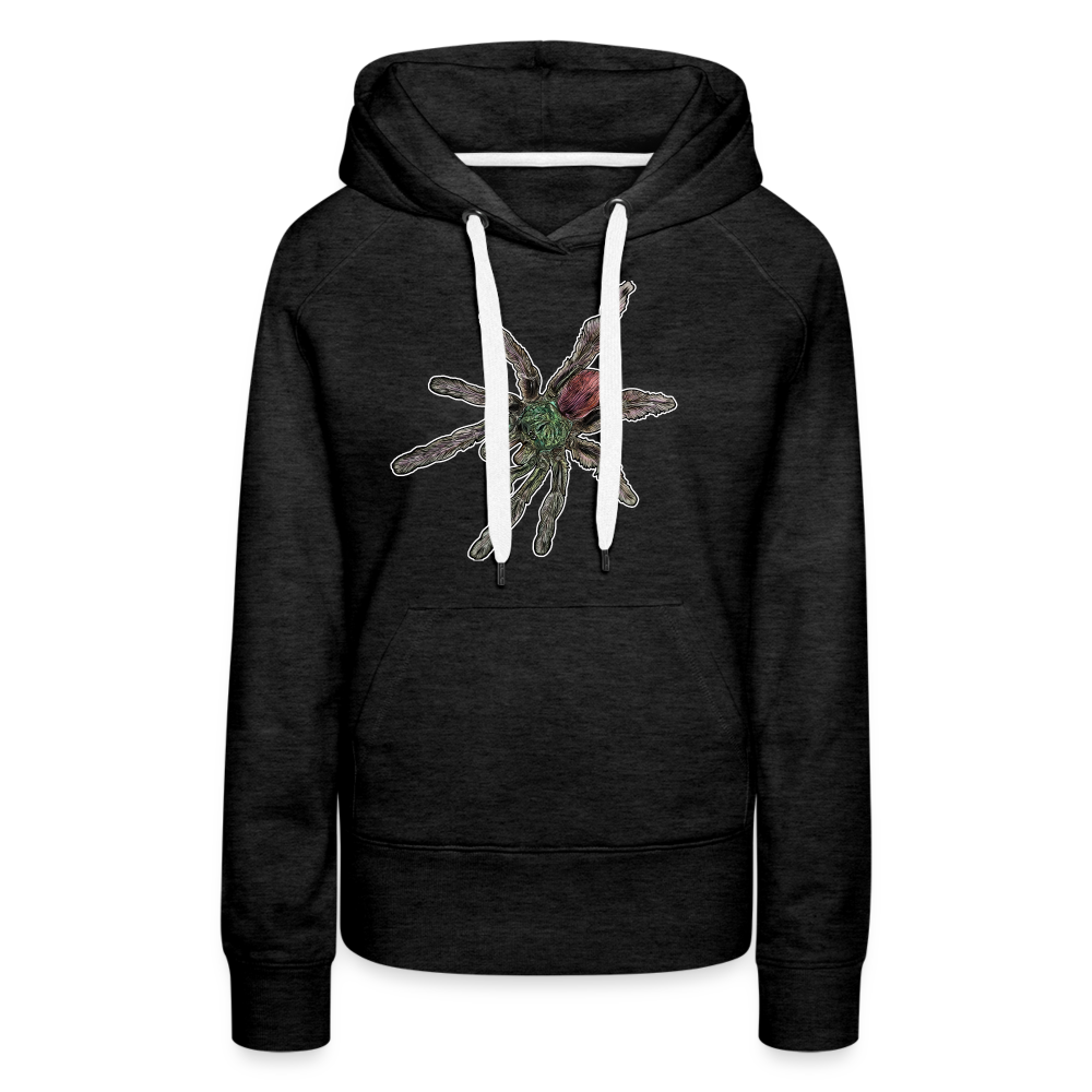 Frauen Hoodie Caribena versicolor - Anthrazit