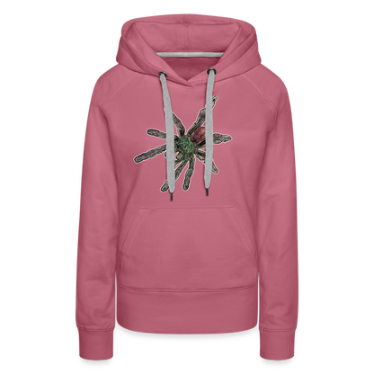 Frauen Hoodie Caribena versicolor - Malve