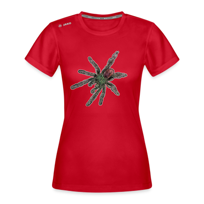 Frauen JAKO Sportswear T-Shirt Caribena versicolor - Rot