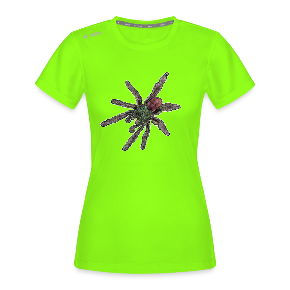 Frauen JAKO Sportswear T-Shirt Caribena versicolor - Neongrün