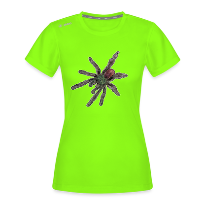 Frauen JAKO Sportswear T-Shirt Caribena versicolor - Neongrün