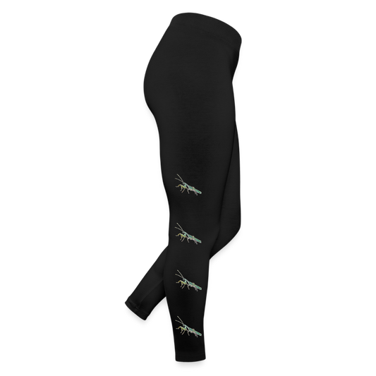 Frauen Jersey Leggings Sphodromantis lineola male - Schwarz