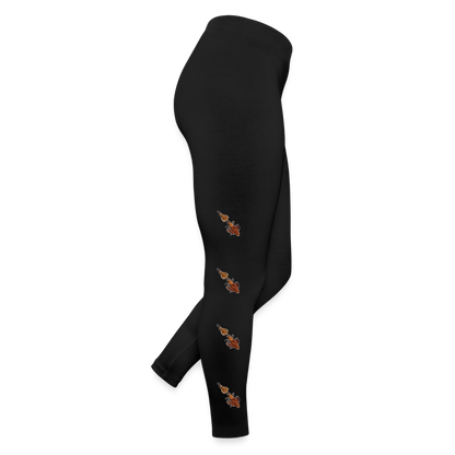 Frauen Jersey Leggings Phyllocrania paradoxa female - Schwarz