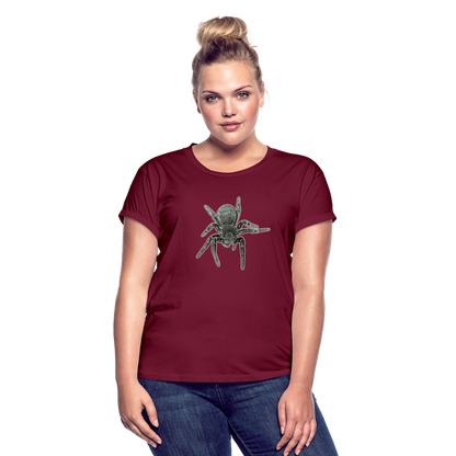 Frauen Oversized T-Shirt Eresus walckenaeri - Bordeaux
