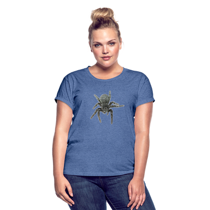 Frauen Oversized T-Shirt Eresus walckenaeri - Denim meliert