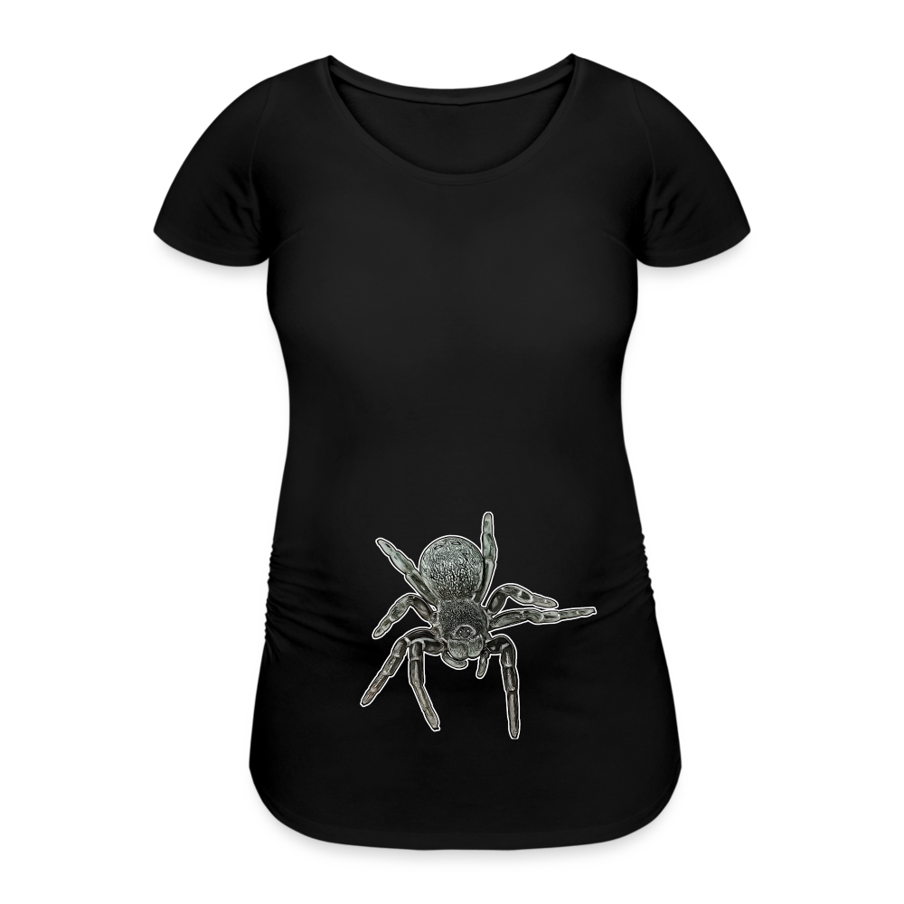 Frauen Schwangerschafts-T-Shirt Eresus walckenaeri - Schwarz