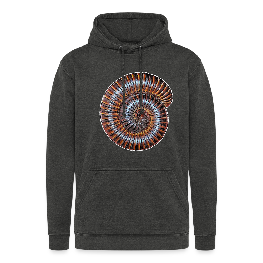 Unisex Vintage Hoodie Archispirostreptus gigas - Vintage Schwarz