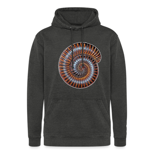 Unisex Vintage Hoodie Archispirostreptus gigas - Vintage Schwarz