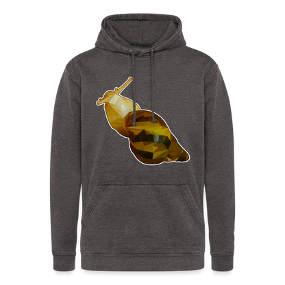 Unisex Vintage Hoodie Achatina reticulata Low Poly - Vintage Grau