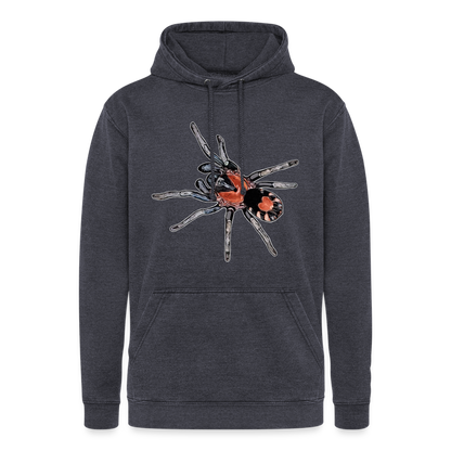 Unisex Vintage Hoodie Cyriocosmus elegans - Vintage Navy