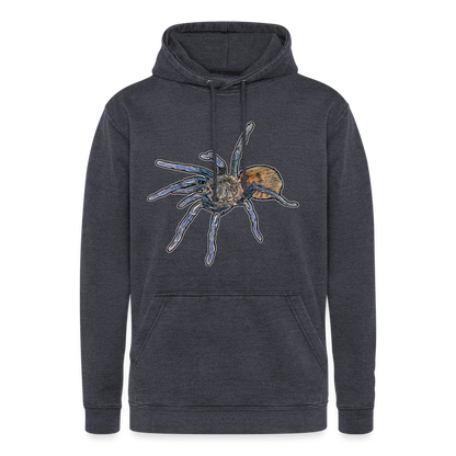 Unisex Vintage Hoodie Chromatopelma cyaneopubescens - Vintage Navy