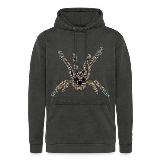 Unisex Vintage Hoodie Pterinochilus murinus tcf - Vintage Schwarz