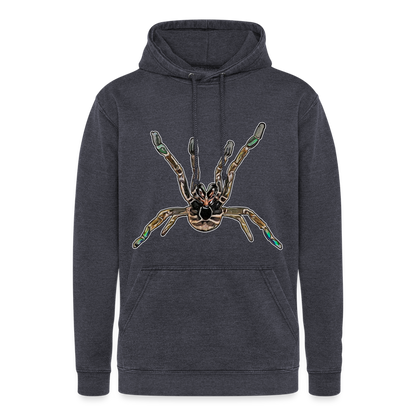 Unisex Vintage Hoodie Pterinochilus murinus tcf - Vintage Navy