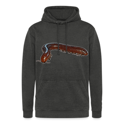 Unisex Vintage Hoodie Ophistreptus guineensis - Vintage Schwarz