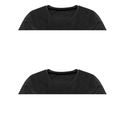 Frauen Basic T-Shirt Ophistreptus guineensis - Anthrazit