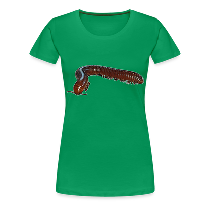 Frauen Basic T-Shirt Ophistreptus guineensis - Kelly Green