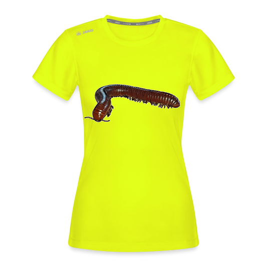 Frauen JAKO Sportswear T-Shirt Ophistreptus guineensis - Neongelb