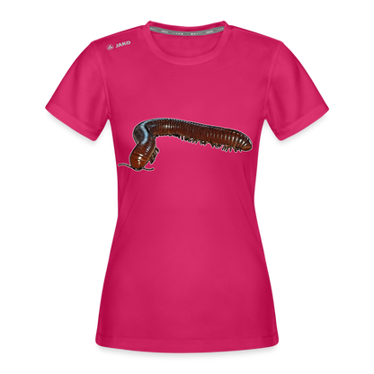 Frauen JAKO Sportswear T-Shirt Ophistreptus guineensis - dunkles Pink