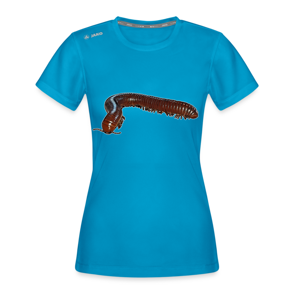 Frauen JAKO Sportswear T-Shirt Ophistreptus guineensis - Saphirblau
