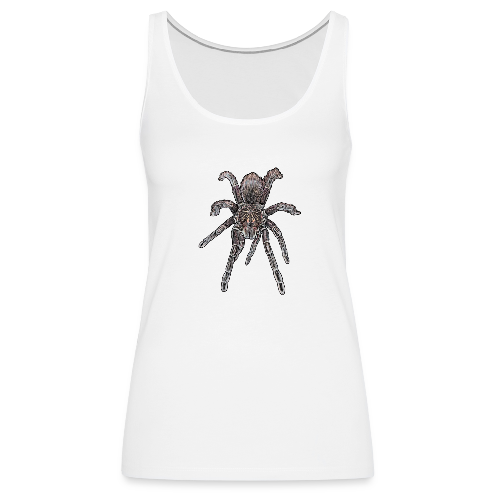 Frauen Tank Top Pamphobeteus sp Machala juvenile - weiß