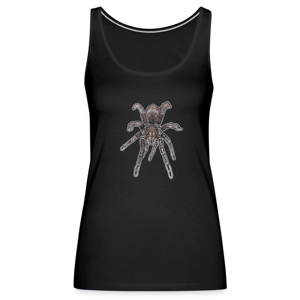 Frauen Tank Top Pamphobeteus sp Machala juvenile - Schwarz