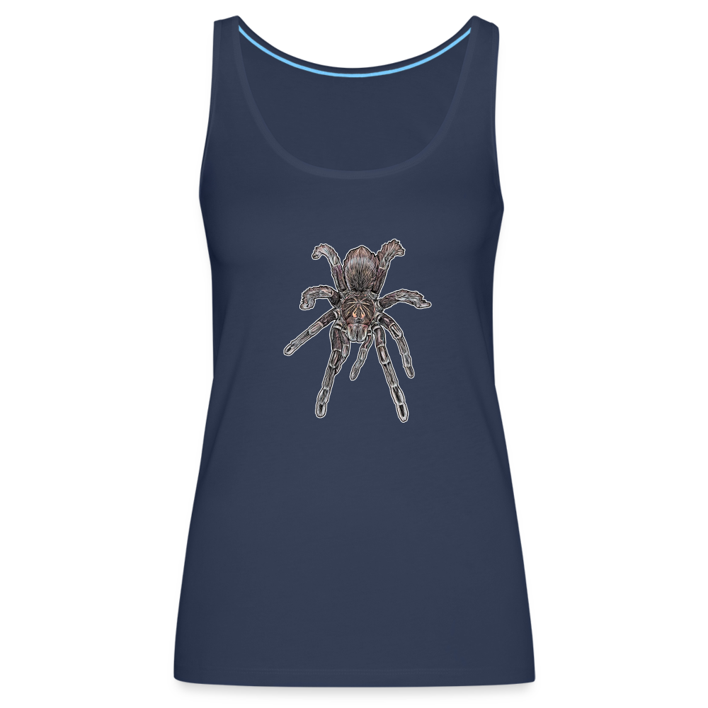 Frauen Tank Top Pamphobeteus sp Machala juvenile - Navy