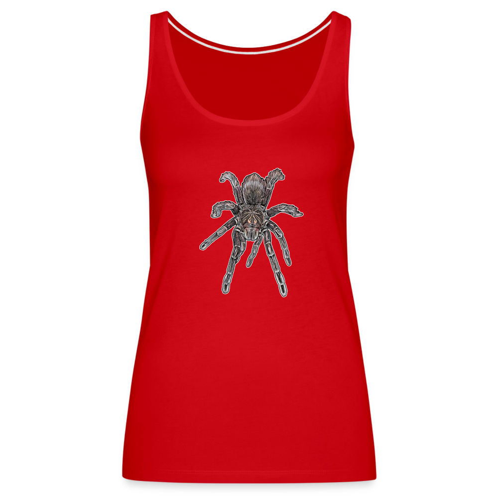 Frauen Tank Top Pamphobeteus sp Machala juvenile - Rot