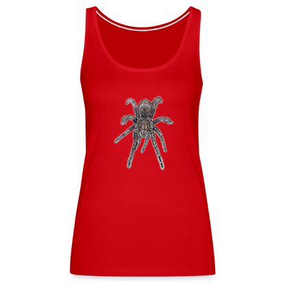 Frauen Tank Top Pamphobeteus sp Machala juvenile - Rot